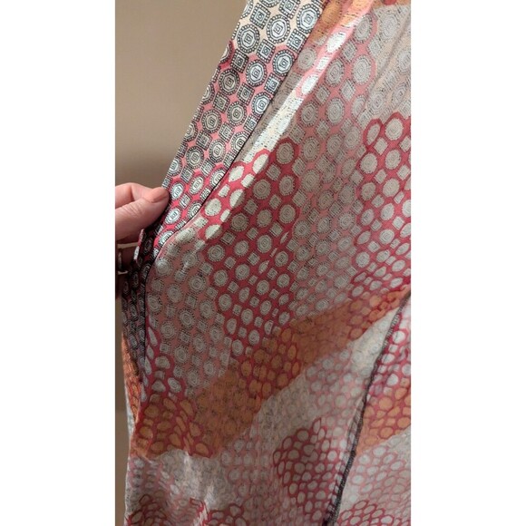 Dot + Lily lightweight duster kimono Sheer Bohemian Cottage Core One Size - Picture 4 of 6